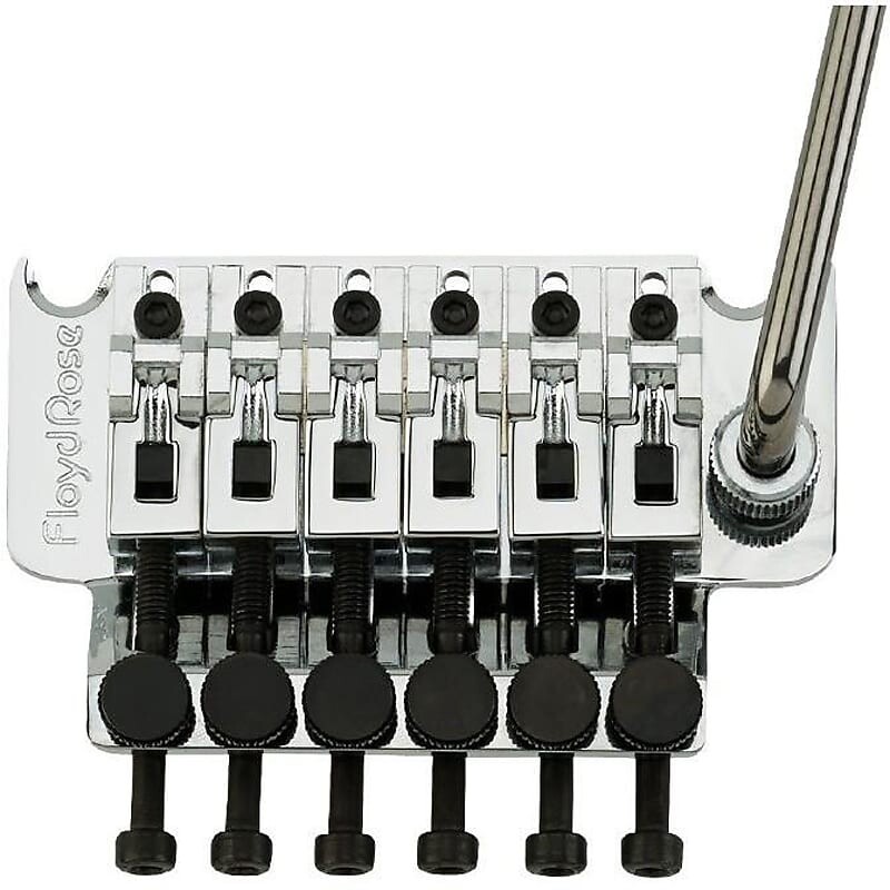

Оригинальная тремоло-система Floyd Rose FRT100 - Chrome (Сделано в Германии) Original Locking Tremolo FRT100