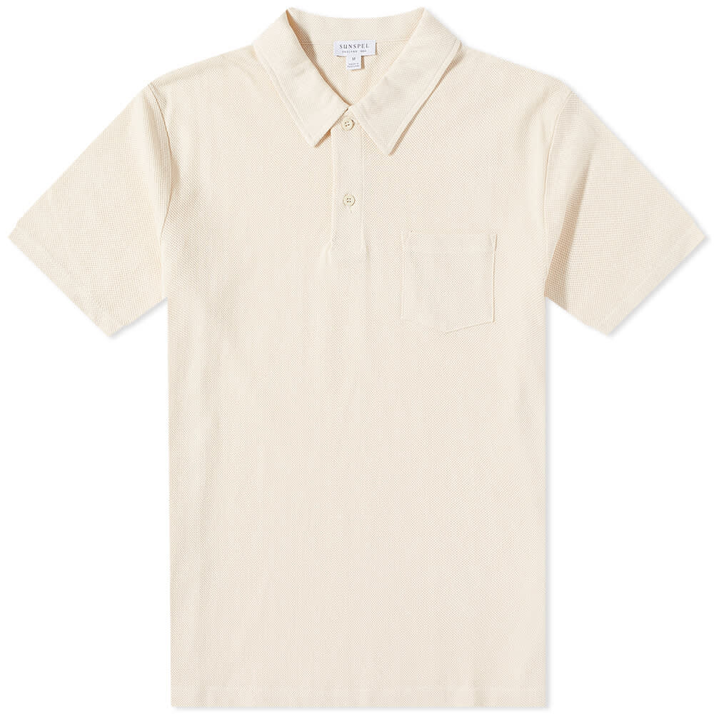 

Футболка Sunspel Riviera Polo, Белый