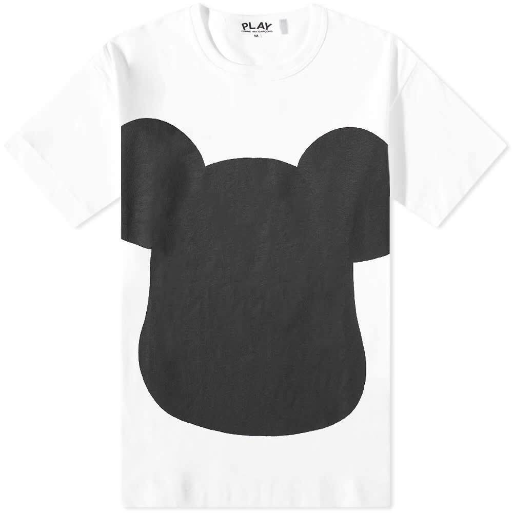 

Футболка Comme des Garçons SHIRT Bear Bold Print Tee