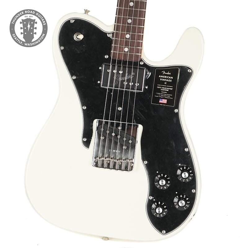 

Новый Fender American Vintage II 1977 Telecaster Custom Olympic White