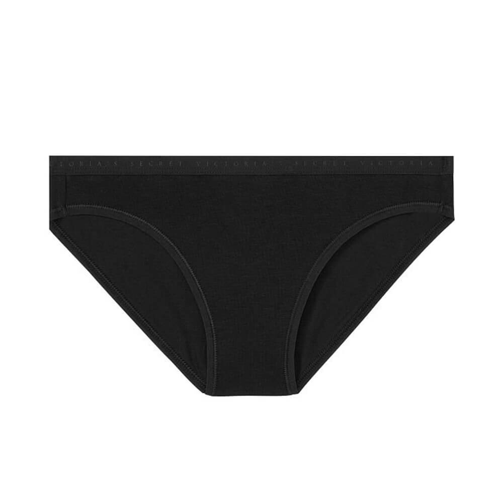 

Трусы Victoria`s Secret Stretch Cotton Bikini, чёрный