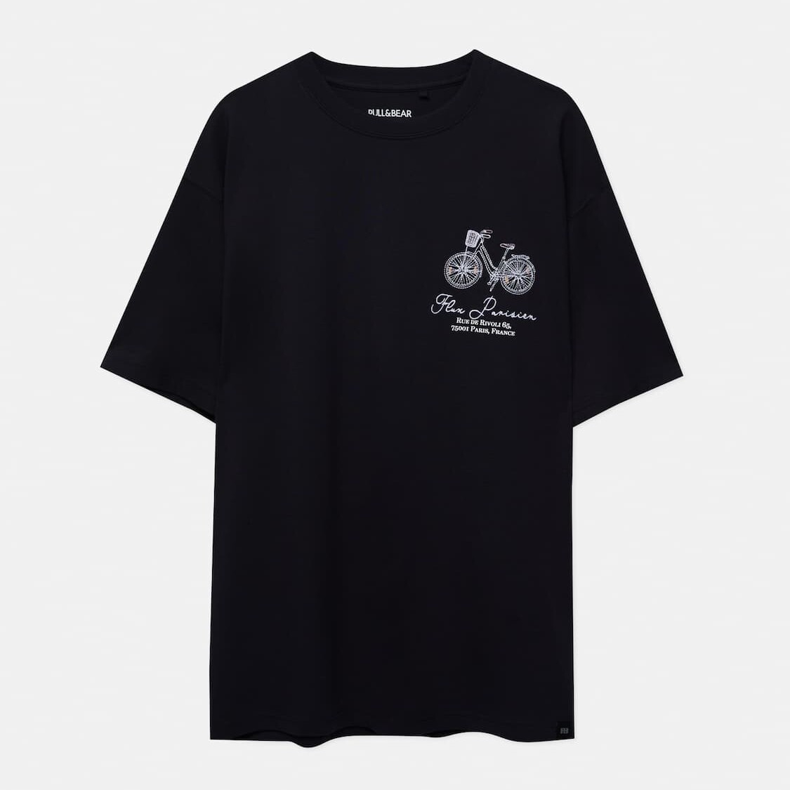

Футболка Pull&Bear Short Sleeve City, черный