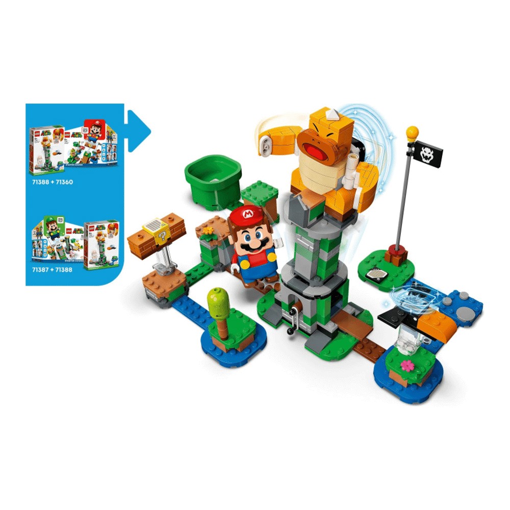 Конструктор LEGO Super Mario 71388 Падающая башня босса братца-сумо –  купить с доставкой из-за рубежа через платформу «CDEK.Shopping»