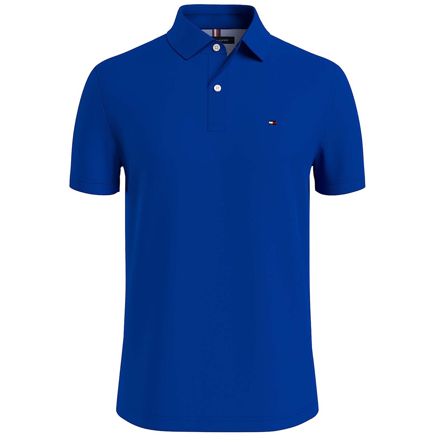 

Поло Tommy Hilfiger Tommy Regular Fit, ярко-синий