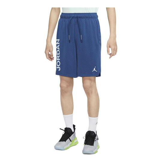 

Шорты Men's Jordan Logo Printing Loose Shorts Glacier Blue DV5030-486, синий