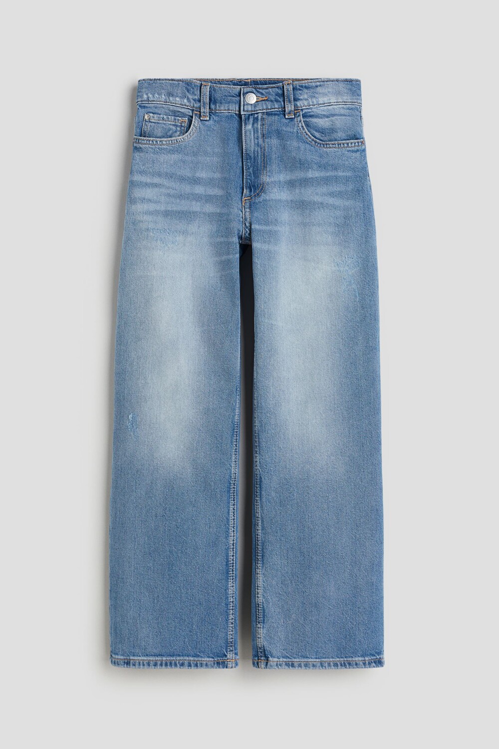 

Джинсы H&M Kids Loose Fit Wide Leg Low, синий