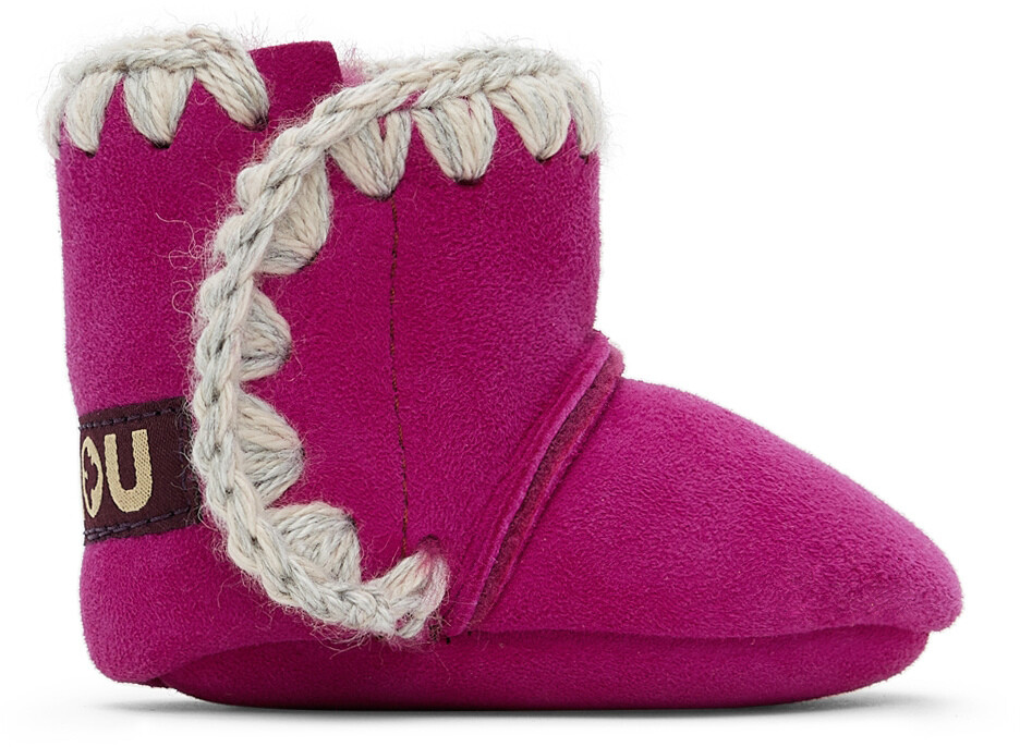 

Замшевые детские ходунки на липучке Baby Pink Mou