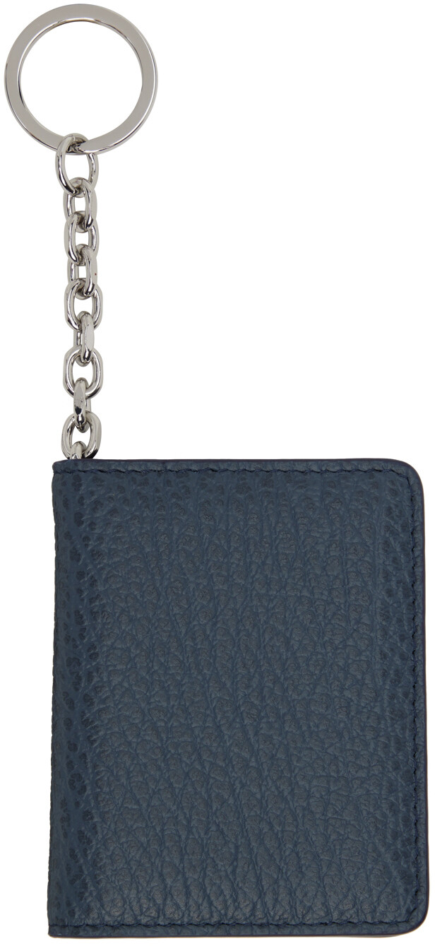 

Синий брелок для ключей Bifold Card Holder Maison Margiela