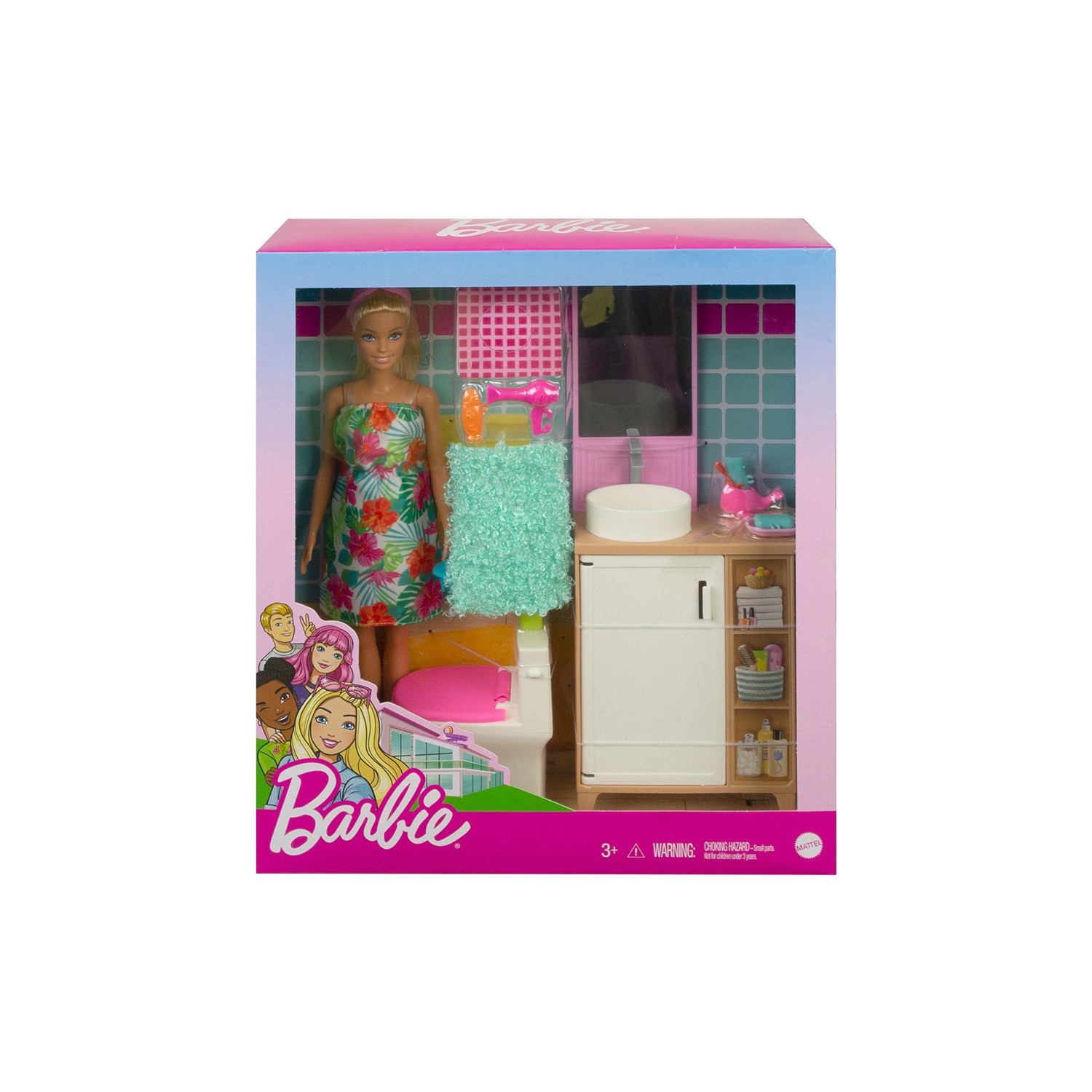 Игровой набор Barbie мебель для дома наборы для творчества barbie слайм тайм набор барби