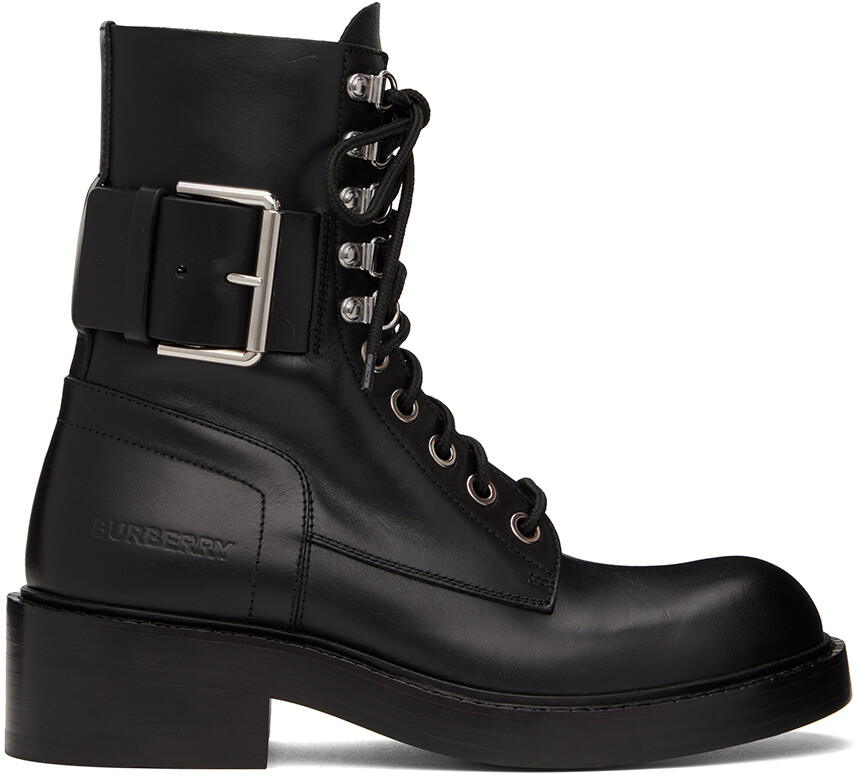 

Ботинки черного рекса Burberry