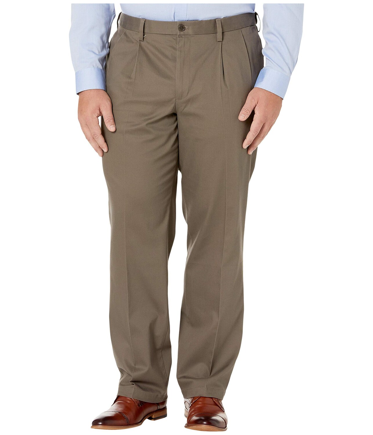 

Брюки Dockers, Big & Tall Classic Fit Signature Khaki Lux Cotton Stretch Pants - Pleated