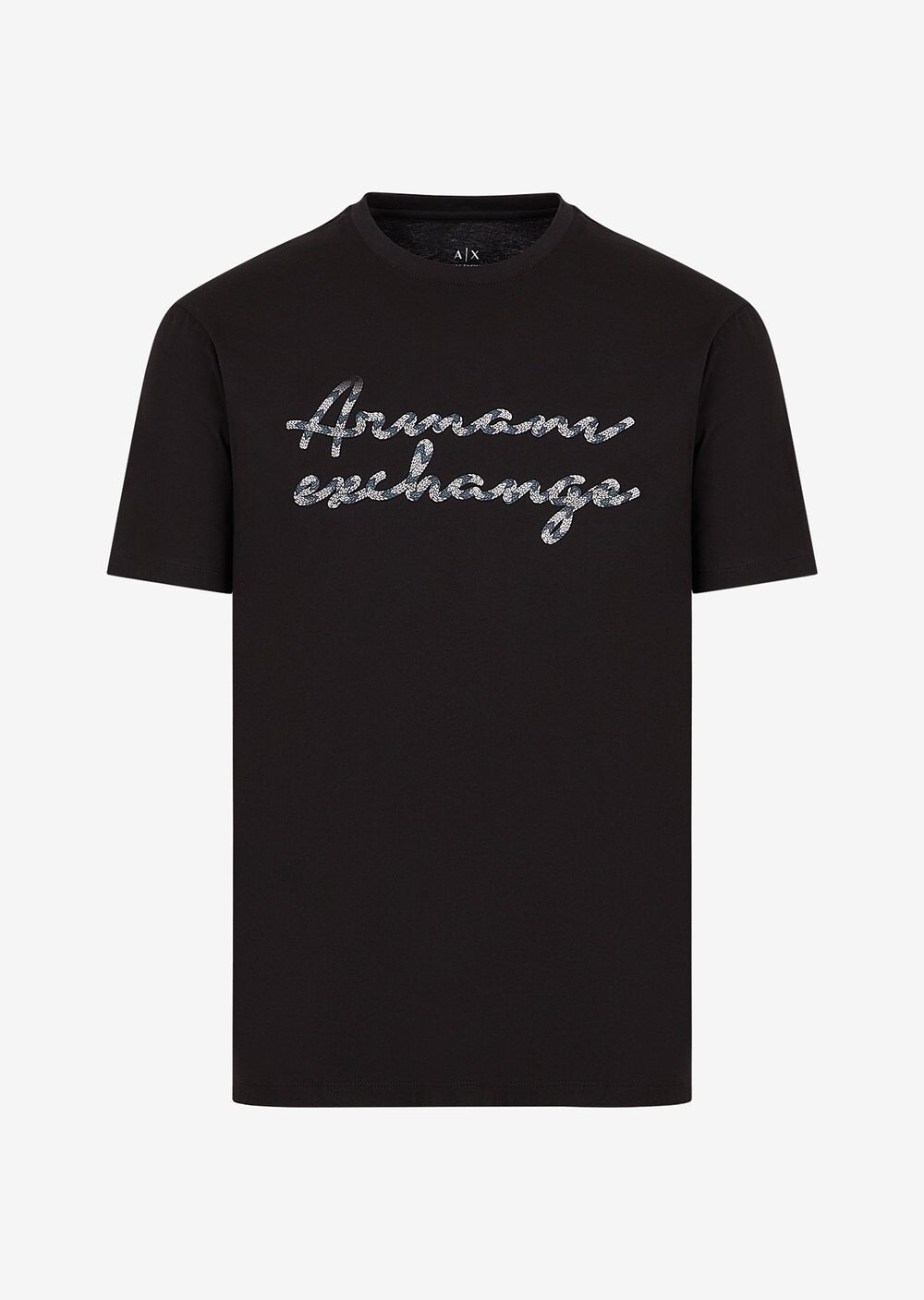 

Футболка стандартного кроя Armani Exchange, черный
