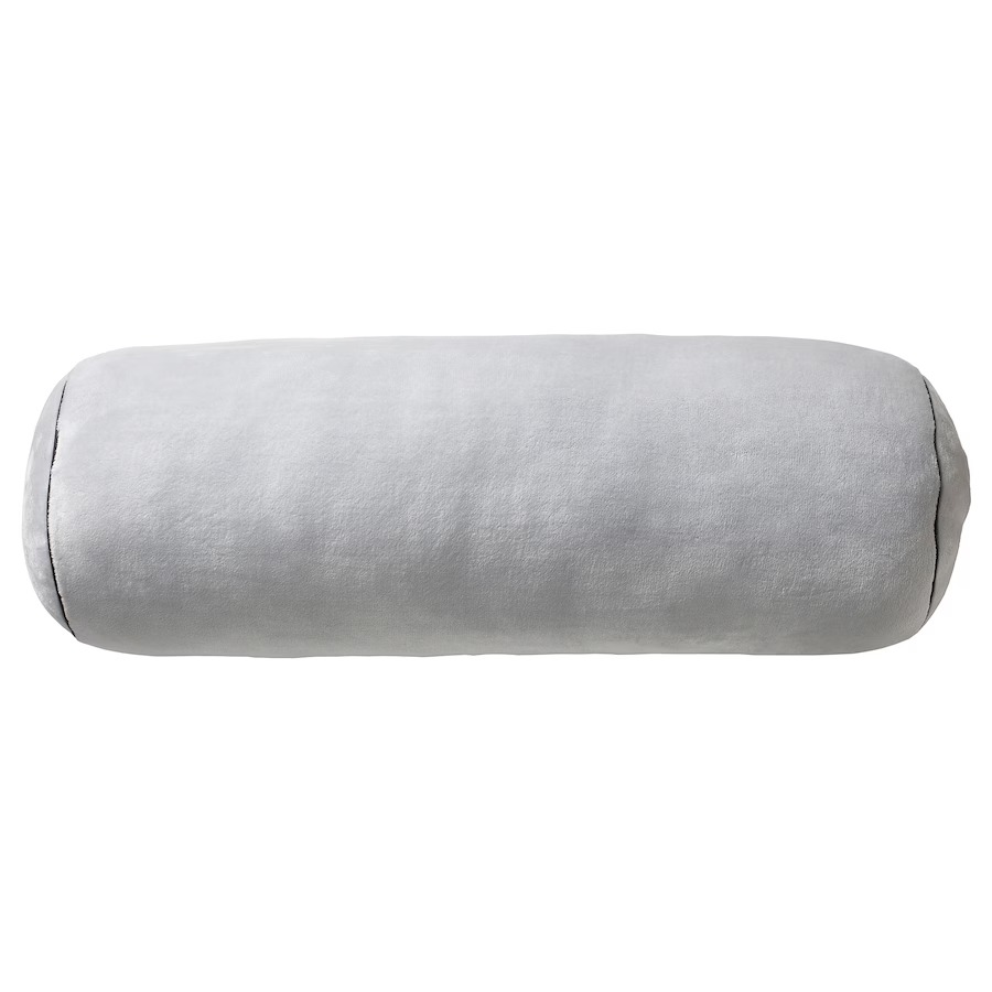 Подушка Ikea Blaskata, светло-серый, 80 см чехол для подушки ikea blaskata 50 50 см фиолетовый белый