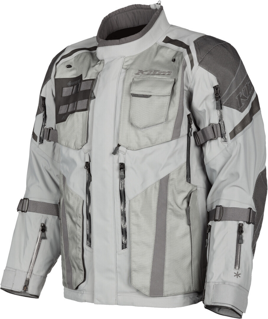 

Klim Badlands Pro 2023 Мотоцикл Текстильная куртка, серый