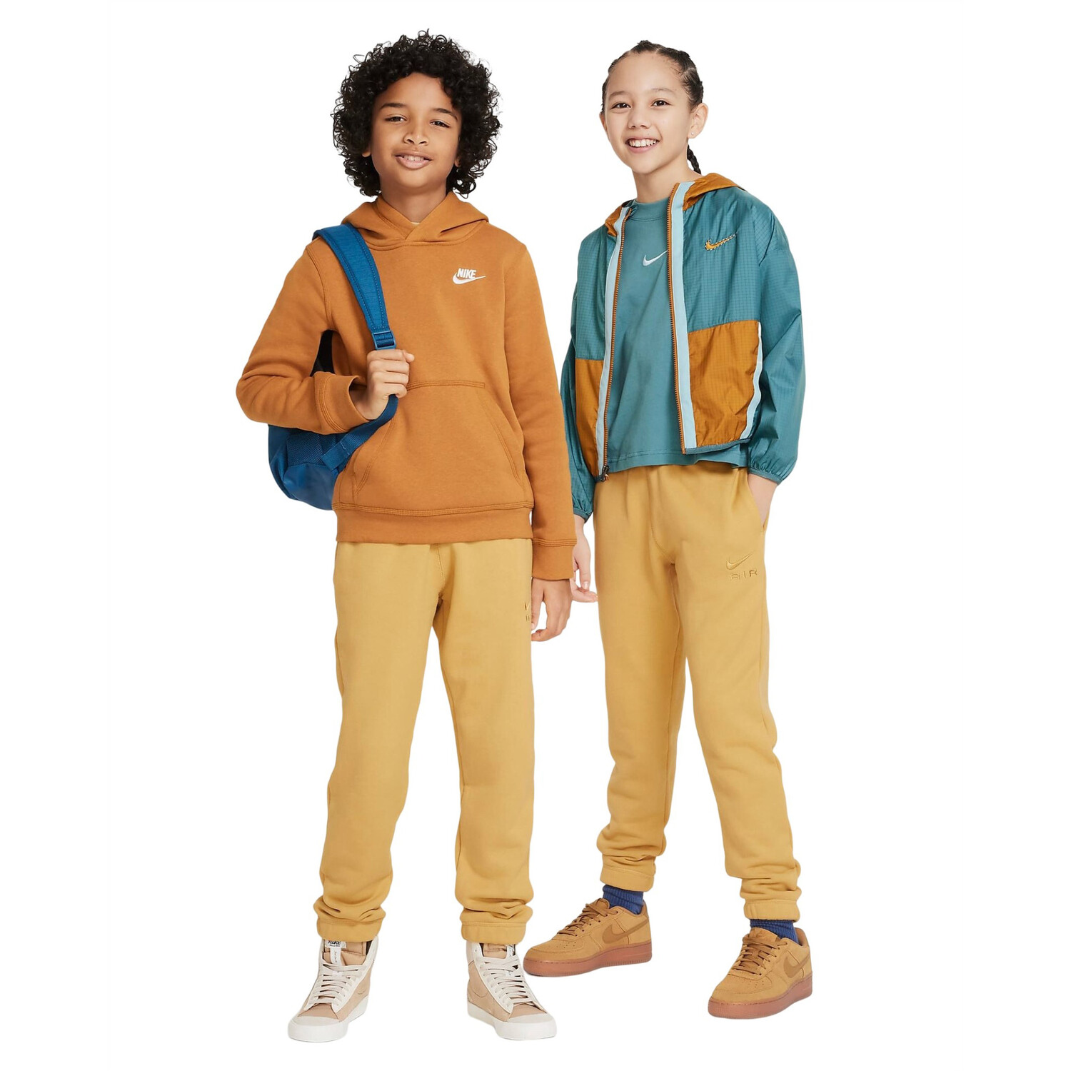 

Брюки Nike Air Big Kids', бежевато-желтый