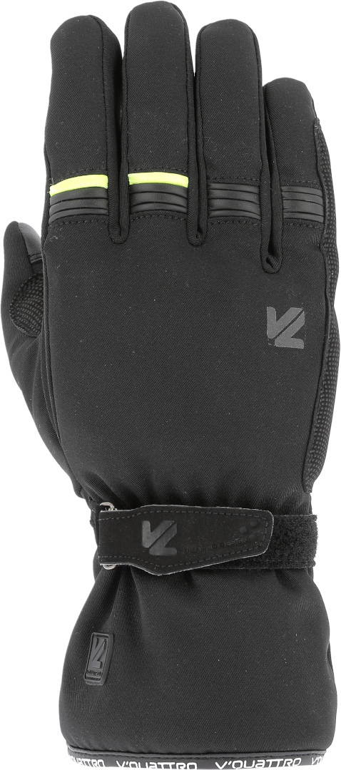 Перчатки VQuattro Core 18 для мотоцикла, черно-неоновые перчатки men single t x5 m черно неоновые author 7131256