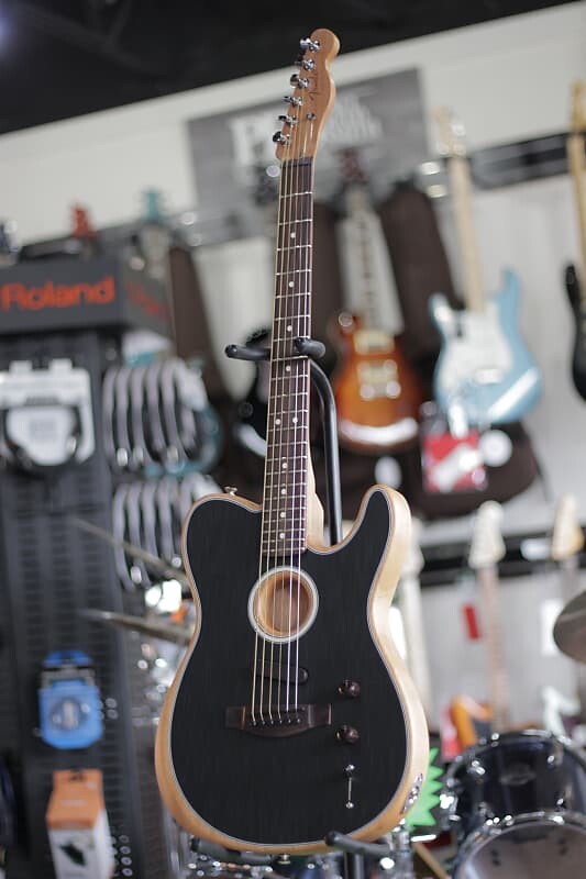 

Fender Acoustasonic Telecaster 2022 Матовый черный