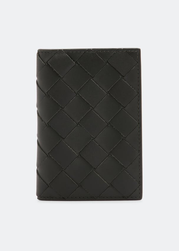 

Картхолдер BOTTEGA VENETA Flap card case, черный