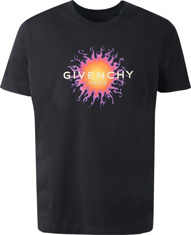 

Футболка Givenchy Classic Fit Print T-Shirt 'Black', черный