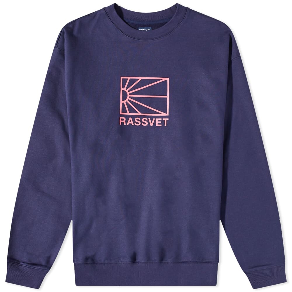 

Толстовка PACCBET Logo Crew Sweat, Синий