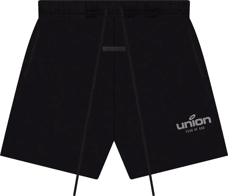 

Шорты Fear of God Essentials x Union Vintage Short 'Vintage Black', черный