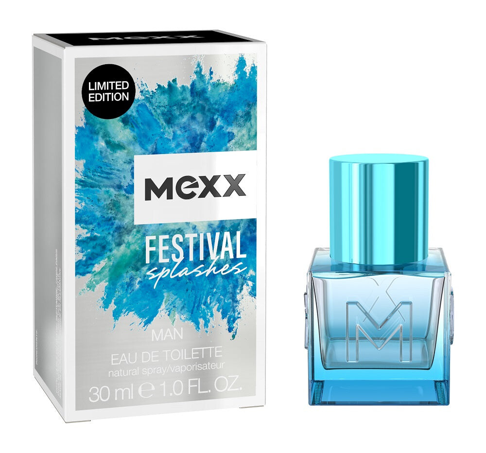

Mexx Туалетная вода спрей Festival Splashes Man 30мл