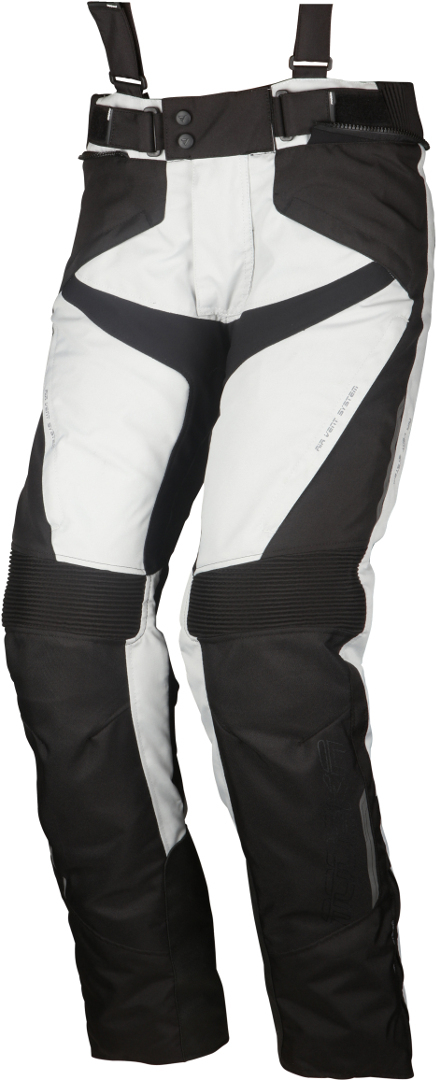 Брюки Modeka Lonic мотоциклетные текстильные, светло-серый/черный женские мотоциклетные текстильные брюки khao air modeka черный светло серый