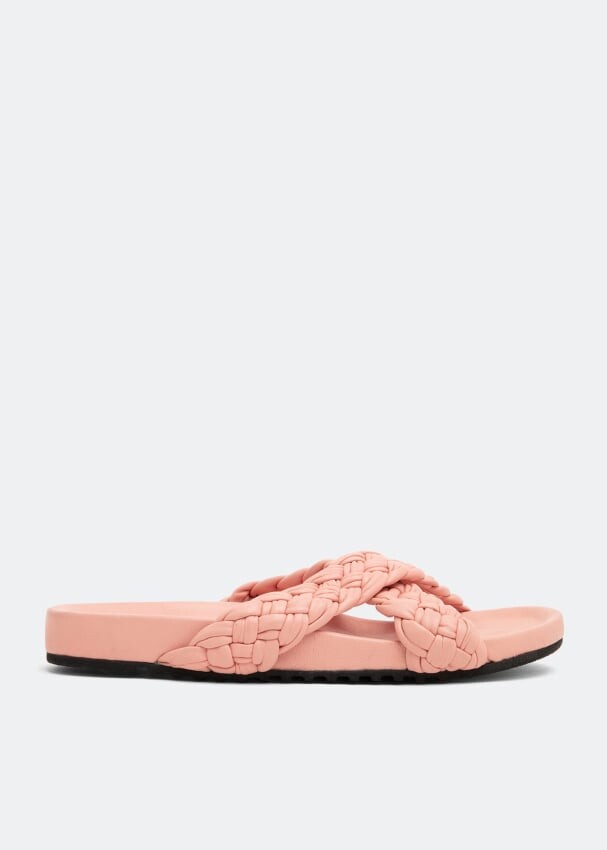 

Слиперы CECILEHOB Carvil New Cross slippers, розовый