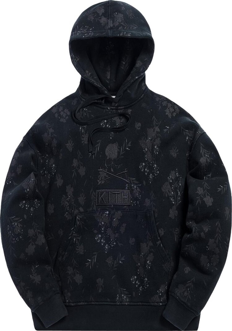 

Худи Kith x Mastermind World Fleece Pullover Hoodie 'Black', черный