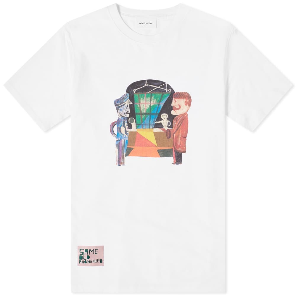 

Футболка Wood Wood Blind Date Tee, Белый