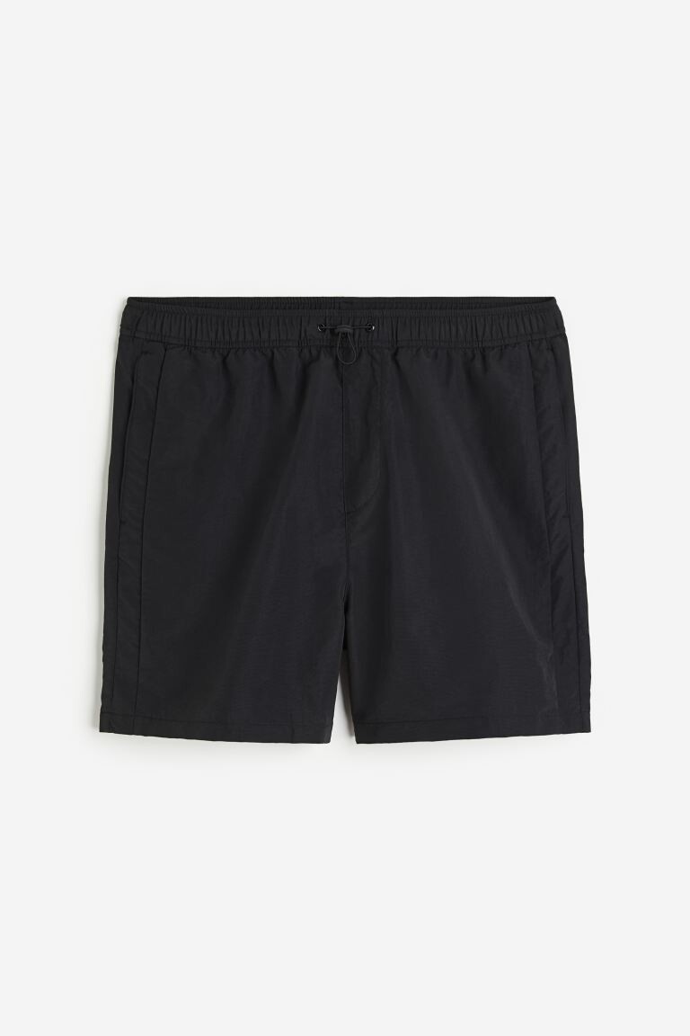 

Нейлоновые шорты стандартной посадки H&M, черный