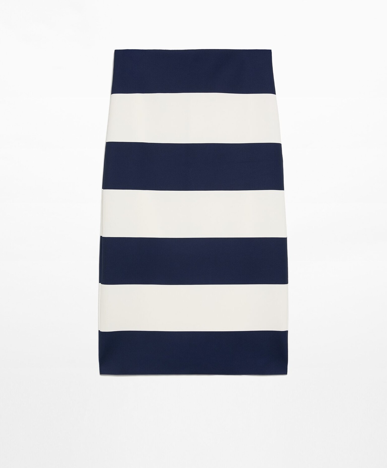 

Юбка Oysho Neoprene Effect Super High Rise Midi, темно-синий