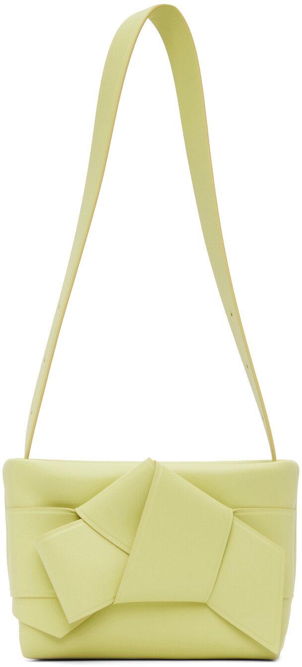 

Зеленая сумка через плечо Musubi Acne Studios, Зеленый