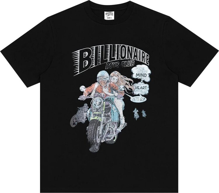 

Футболка Billionaire Boys Club Go Moto Tee 'Black', черный