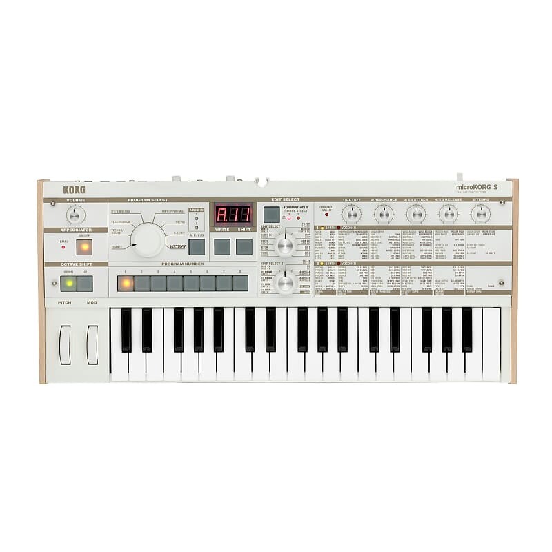 

Korg microKORG S Синтезатор/вокодер с динамиками Korg microKORG S Synthesizer/Vocoder with Speakers