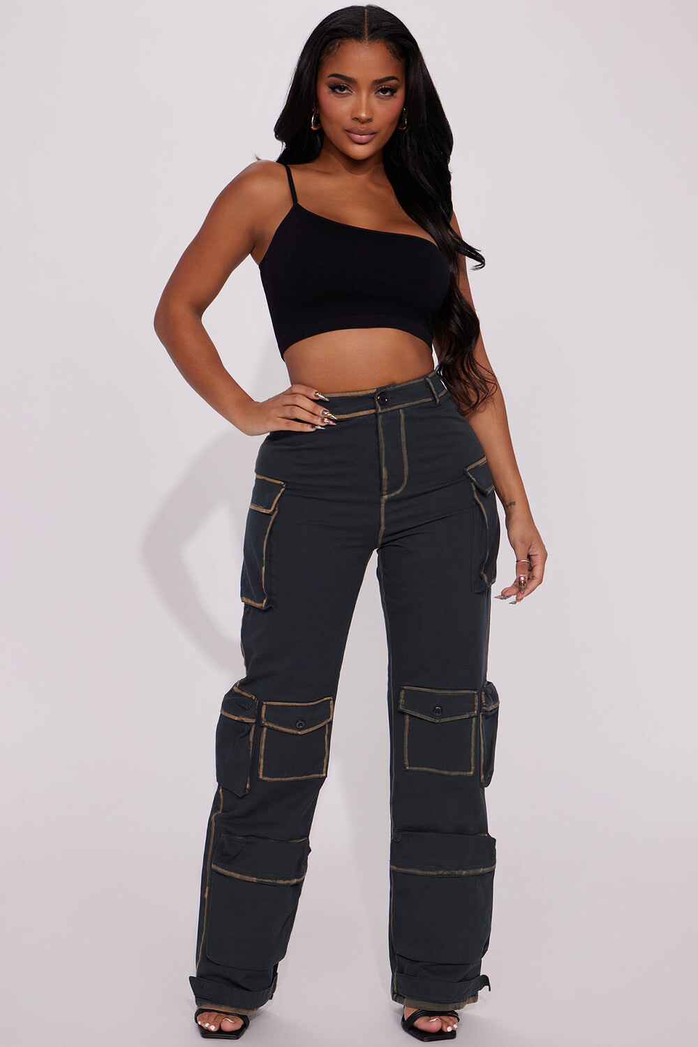 

Брюки карго Fashion Nova PGI5814, синий