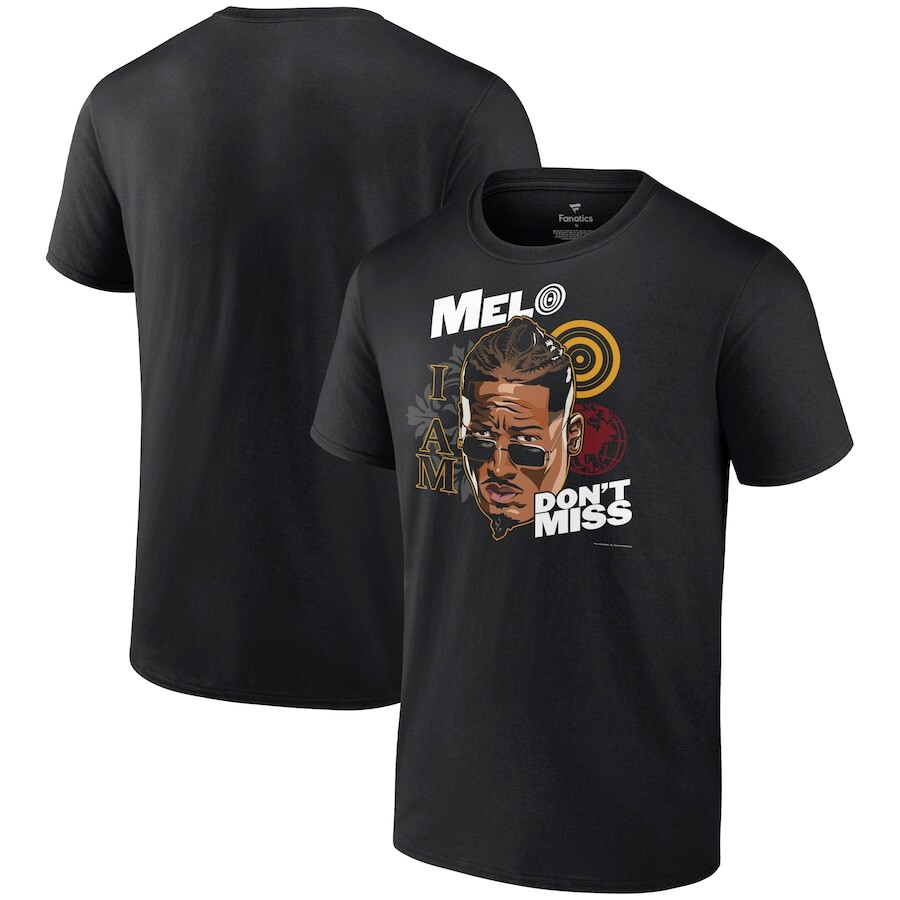 

Футболка с коротким рукавом Fanatics Branded Carmelo Hayes, черный