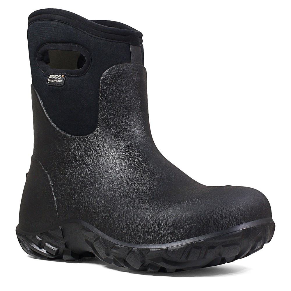 цена Мужские водонепроницаемые рабочие ботинки Workman 11 дюймов Bogs, черный