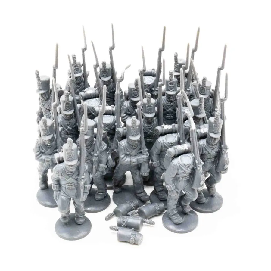 

Коллекция линейной пехоты Британского полуострова № 1, Black Powder - Napoleonic Wars 1789-1815 - Loose Miniatures (28mm)