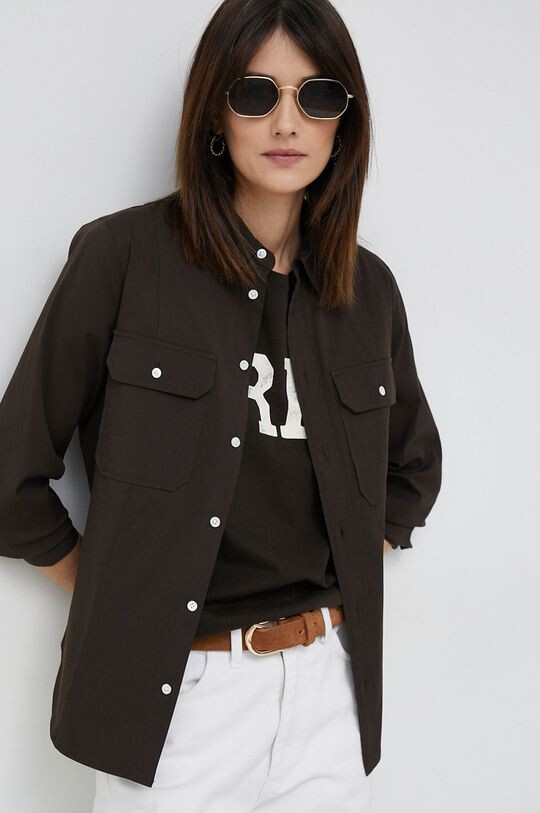

Рубашка Polo Ralph Lauren, коричневый