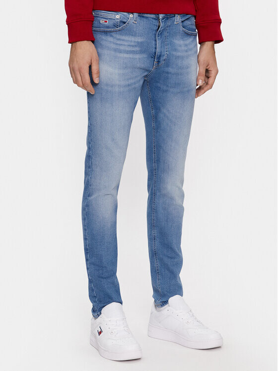

Джинсы узкого кроя Tommy Jeans, синий