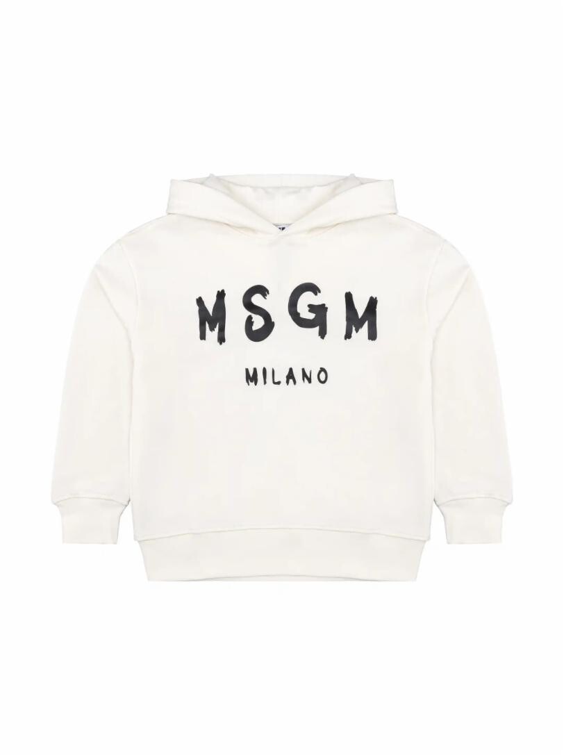 

Хлопковое худи с логотипом MSGM