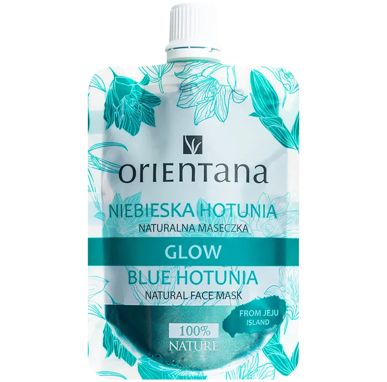 

Orientana Glow Nibieska Hotunia натуральная маска для лица, 30 мл