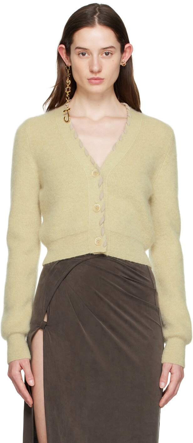 

Зеленый кардиган 'Le Cardigan Lazo' Jacquemus