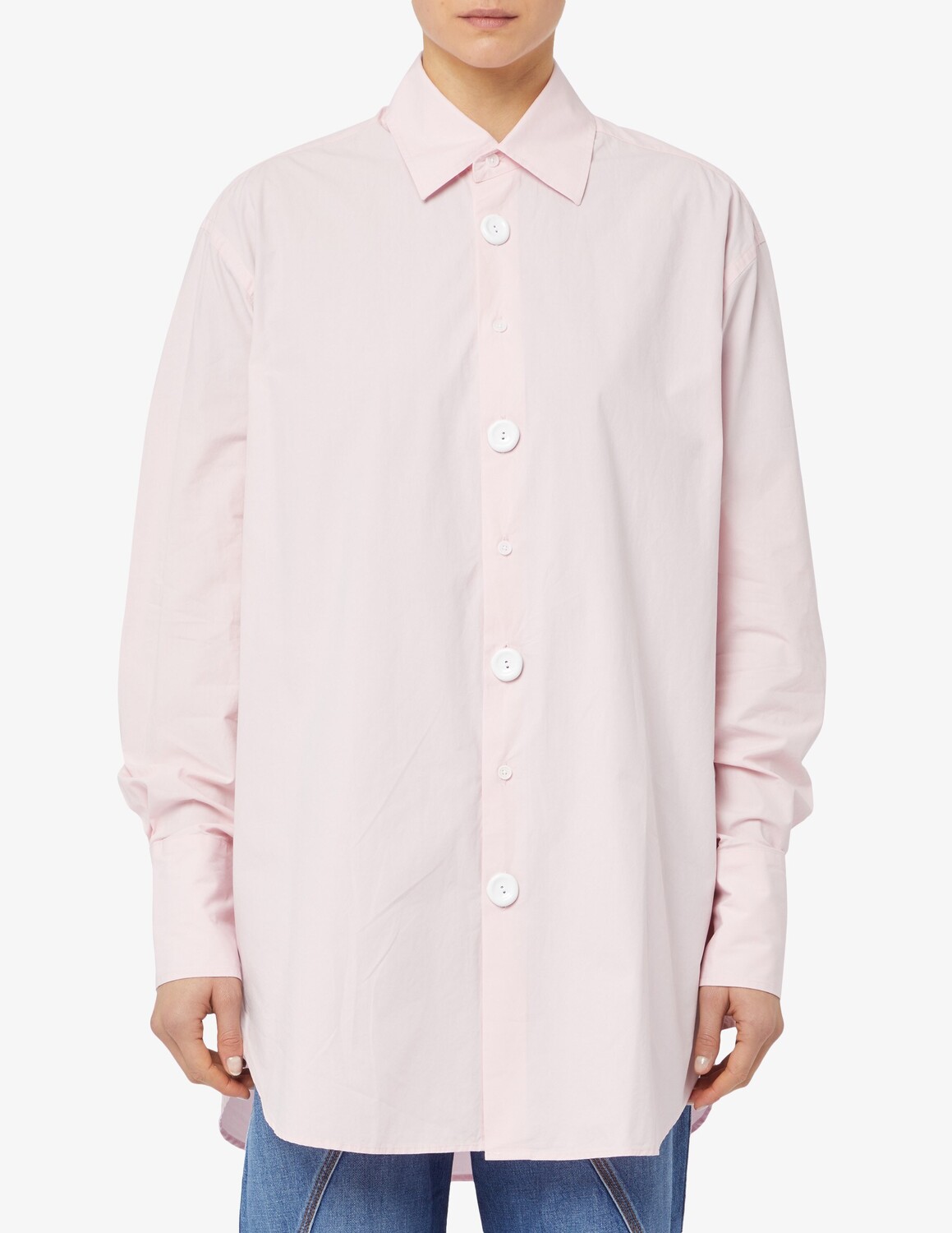 

Рубашка оверсайз JW Anderson, розовый