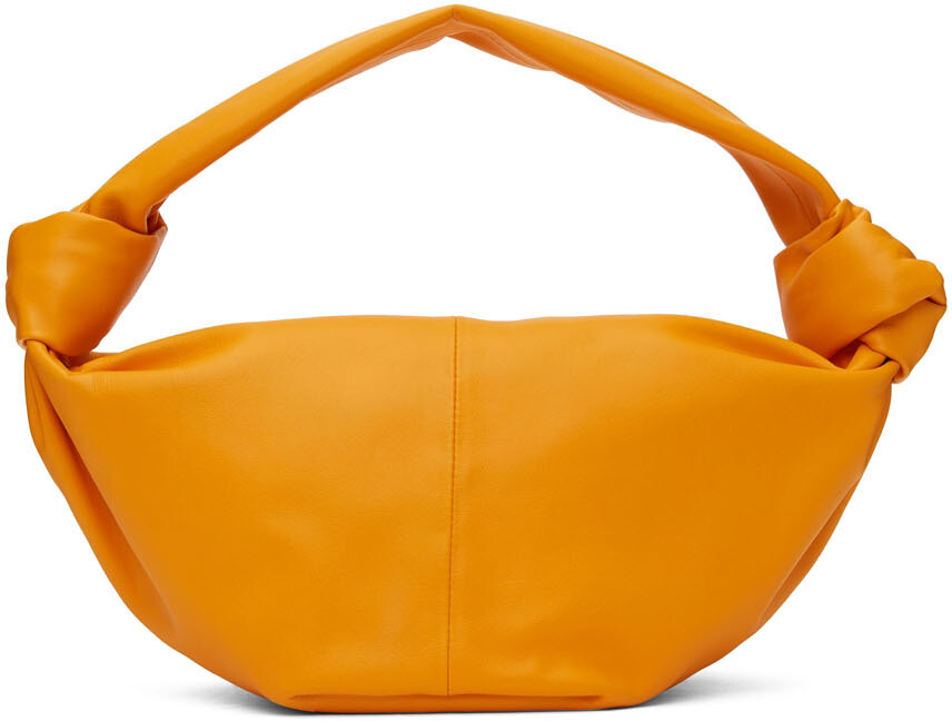 

Оранжевая сумка с двойной ручкой и верхней ручкой Bottega Veneta, Оранжевый