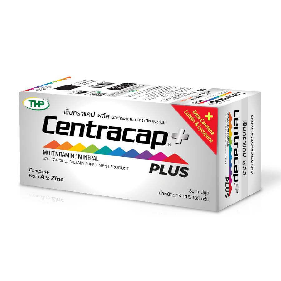 

Мультивитамины THP Centracap Plus, 30 капсул
