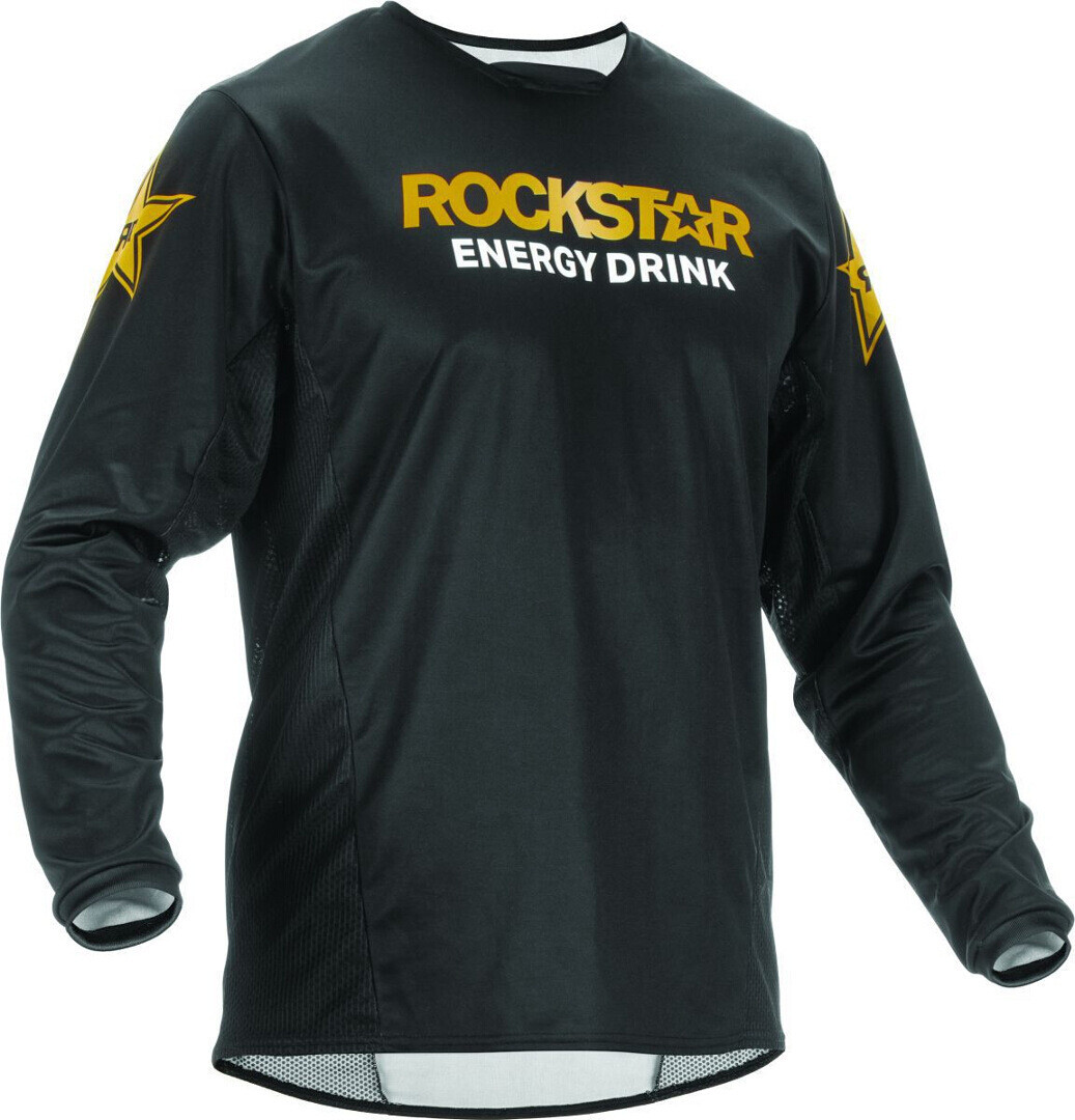 

Джерси Fly Racing Kinetic Rockstar мотокросс, черный/желтый