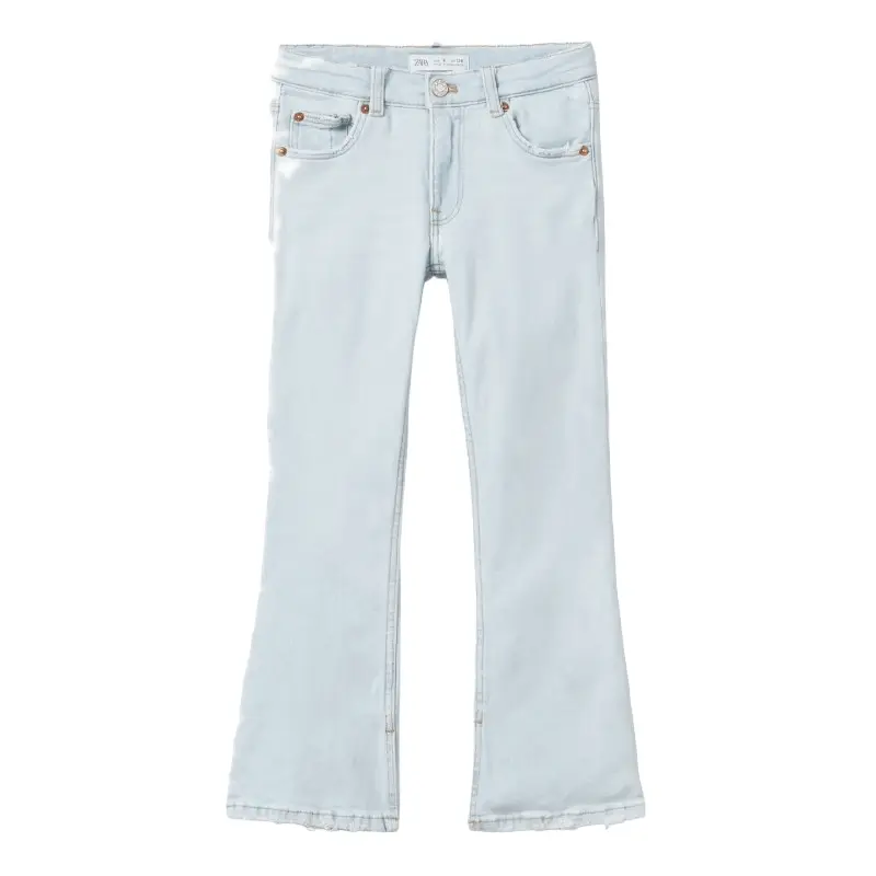 

Джинсы Zara Kids Super Bleach Flared, голубой