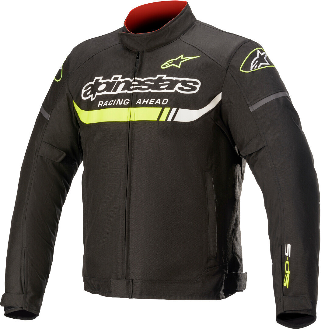 

Водонепроницаемая мотоциклетная текстильная куртка Alpinestars T-SP S Ignition, черный/желтый